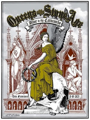 Queens of the Stone Age : Catacombs 11/1/2025 San Francisco Poster #n/250 - Mint - Image 1 of 4