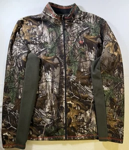The American Outdoorsman Camo wetterfeste wasserdichte Jacke mit durchgehendem Reißverschluss Herren XL - Bild 1 von 9