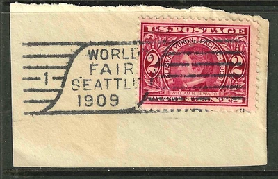 Sc #370 WORLD'S FAIR SEATTLE 19019 EXPO CANCEL 2 Cent Steward US 36B51 - Image 1 of 2
