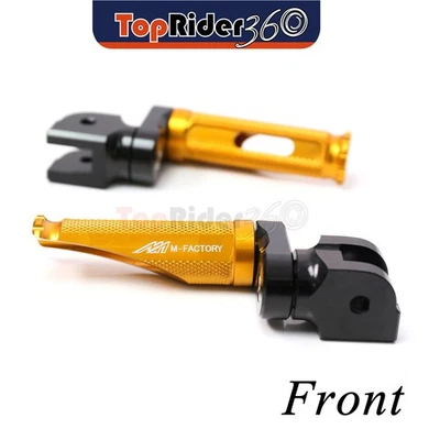 Clavijas delanteras doradas 25 mm Shinobi inferiores para Suzuki GSX-R 600 01-03 02 Foto 1 de 4