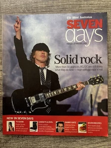 AC/DC Newspaper TV Magazine Feb/Mar 2010 3 page article on AC/DC - Bild 1 von 2