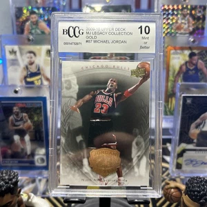 2009 Michael Jordan Upper deck legacy collection gold bCCg 10 - Picture 1 of 2