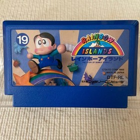 Rainbow Islands Famicom NES Cartridge Only JP ver Tested Original Japanese Game