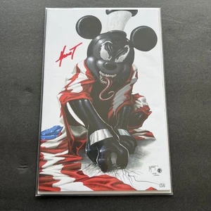 Ultimate Symbiote Willie Parte 2 Firmado por Sajad Shah Virgen Variante LACC SS4 CERTIFICADO DE AUTENTICIDAD - Imagen 1 de 10