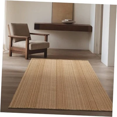 3x5 ft Area Rug - Machine Washable Non-Slip Boho Rug for Living Room, Woven  - Image 1 of 4