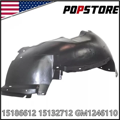 New Front, Driver Side Fender Liner For Chevrolet Silverado 1500 1999-2007 Foto 1 de 4