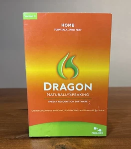 Dragon Naturally Speaking Home Version 11 With Head Set New Sealed - Afbeelding 1 van 2