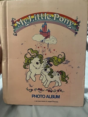 My Little Pony Vintage Photo Album 1985 Hasbro Pink - Image 1 of 4