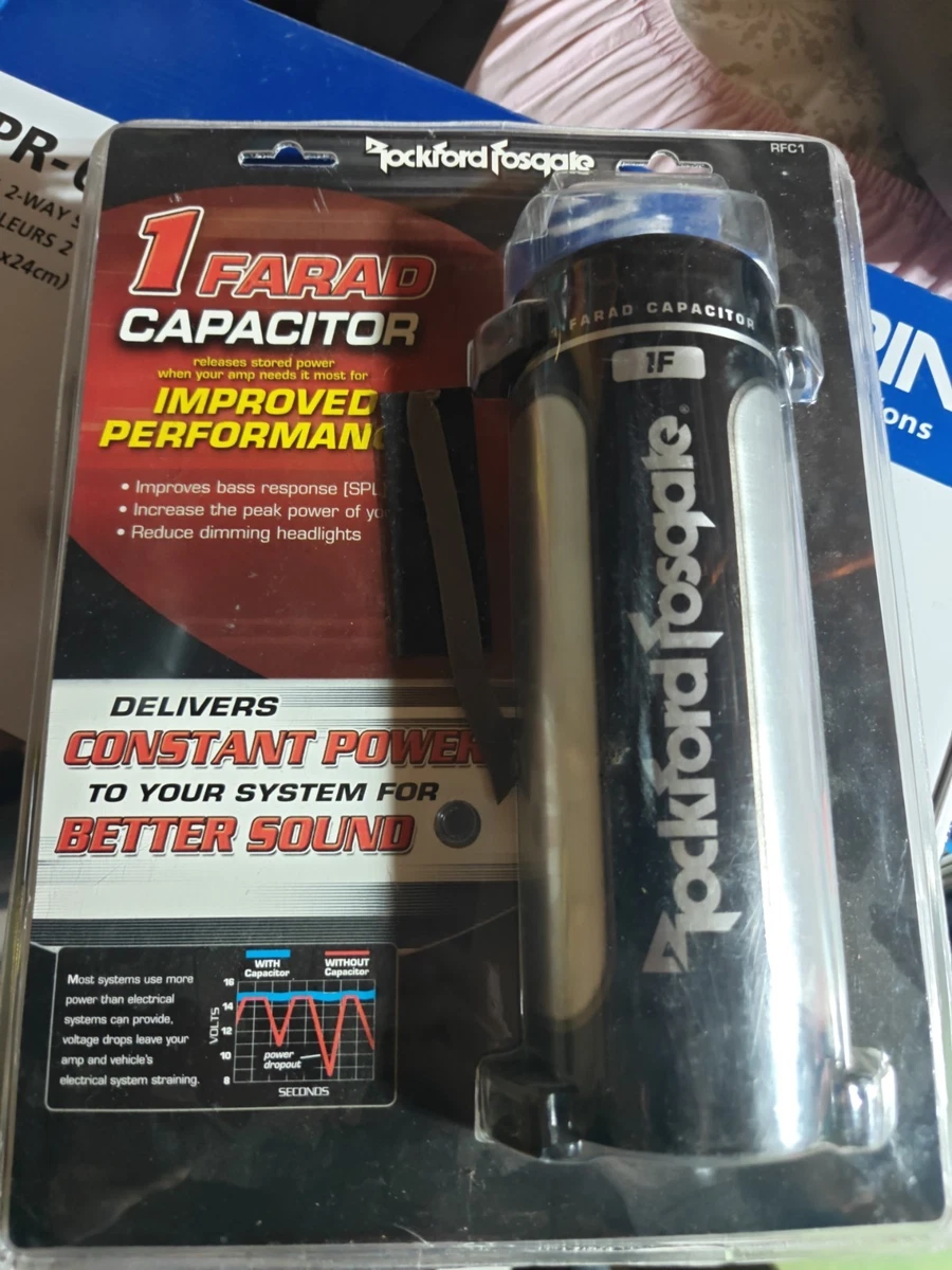 Rockford Fosgate 1 Farad Car Audio Capacitors for sale | eBay