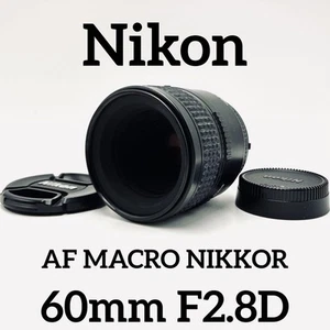 Nikon AF MACRO NIKKOR 60mm F2.8D Camera - Picture 1 of 8