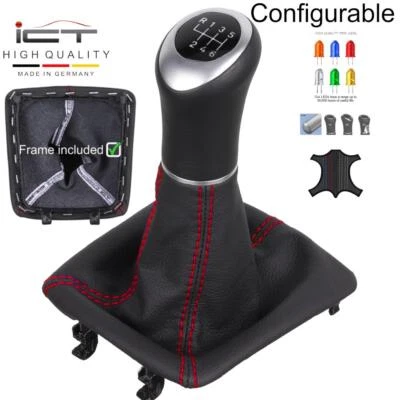 TIC palanca de cambios cuero para Porsche 911 Typ 991 2011-2019 LED A105 Foto 1 de 4