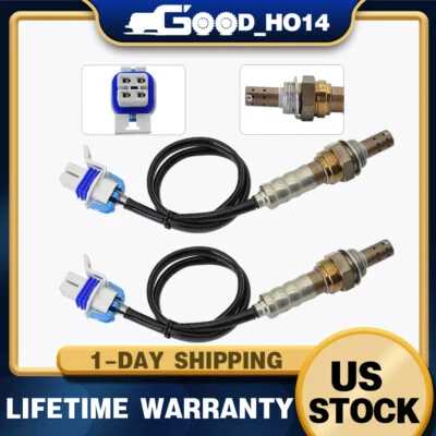 2x Sensor de oxígeno O2 aguas arriba aguas abajo para Chevrolet Silverado 1500 2003-2006 Foto 1 de 4