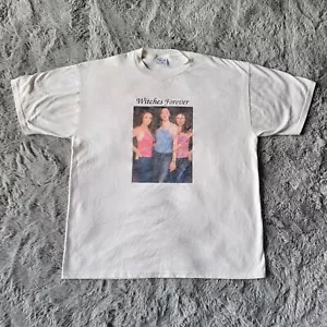 Vintage Y2k Charmed TV Show Promo Tshirt Witches Forever Size XL - Picture 1 of 4
