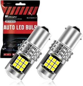 1156 P21W LED Bulbs, KaiDengZhe 1500 Lumens 24SMD 3030 Chipsets BA15S 1141 7506 - Picture 1 of 8