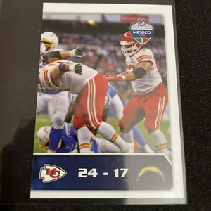 2020 Panini Stickers Football #10 Mexico City Game Chiefs vs. Chargers - Picture 1 of 2