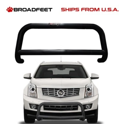 Front Black Bull A-Bar Grille Bumper Guard fits Cadillac SRX 2010-2016 - Image 1 of 2