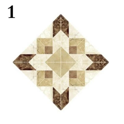 10pc Tiles Sticker Self Adhesive Paper Waterproof 8cm Removable Decal Art 3D New - image 1 of 4