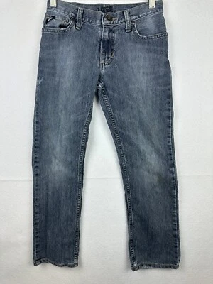 Pantalones de mezclilla Vans para niños talla 10 azules calce regular rectos Foto 1 de 4