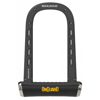 OnGuard RockSolid Bike Security U-Lock (8590), Solid Secure Diamond / 5 Keys Inc - Image 1 of 4
