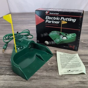 Vtg World Of Golf Electric Putting Partner Model JR-100 Tested Looks 1994 - Picture 1 of 10