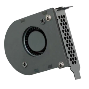 PCIe Slot Fan Mini PC Low Profile Heat Air Exhaust Cooler 3/4pin Power 3000rpm - Picture 1 of 5