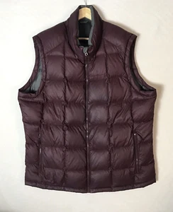Eddie Bauer Premium Down Fill Goose Down Insulated Puffer Vest Red Mens 2XL - Picture 1 of 11