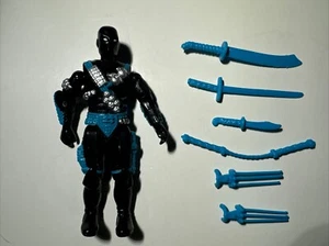 Figura de acción Snake Eyes 1992 vintage GI Joe ARAH Ninja Force misión encubierta - Imagen 1 de 18