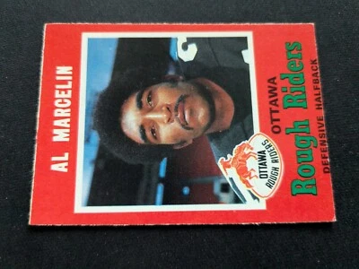 1971 O-Pee-Chee Football Card # 84 Al Marcelin - Ottawa Rough Riders (VG/EX) - Image 1 of 3