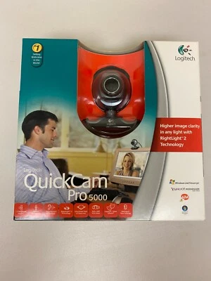 LOGITECH QUICKCAM PRO 5000 WEBCAM  - Image 1 of 4