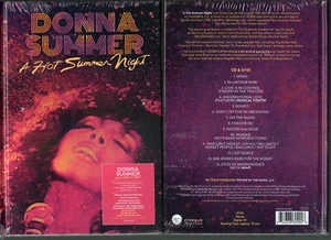 Digibook CD+DVD - DONNA SUMMER - A Hot Summer Night - NEW - Picture 1 of 1