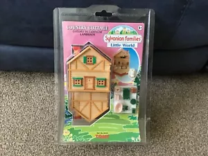 Sylvanian families calico critters NRFP Tomy little world country cottage - Picture 1 of 3