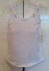 Mastectomy Camisole with Integrated Prosthetics, Small w B Cup, NWT, White, Cut-
