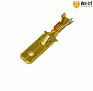 Terminal de pala macho DBG crimpado sin aislamiento de 6,3 mm con bloqueo de 1,0 mm² a 2,5 mm² Q50 - Imagen 1 de 1
