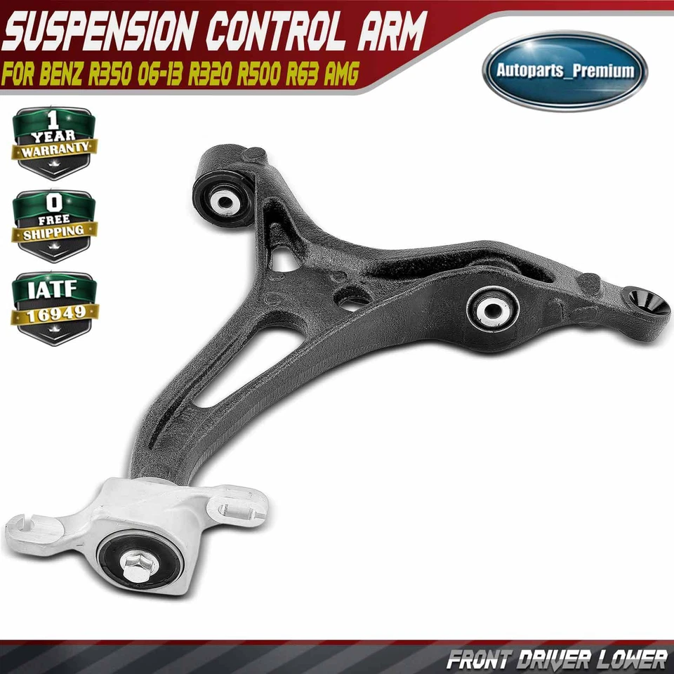 Brazo de control inferior delantero izquierdo mercedes-benz w251 r350 06-13 r320 r500 r63 amg Foto 1 de 4