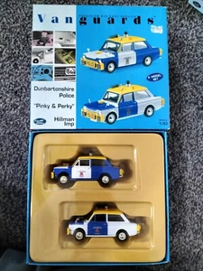 1:43 Vanguards Dunbartonshire Police Pinky & Perky Hillman diecast model cars - Picture 1 of 1