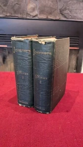Josephus 1 & 2 volumes 1873 Albert Mason - Imagen 1 de 14