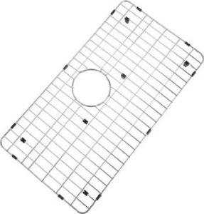 Protectores de rejilla para fregadero de cocina Monsinta acero inoxidable 28 x 15 3/8 drenaje trasero - Imagen 1 de 3