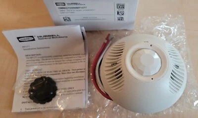NEW Hubbell OMNIDT2000BP1277 PIR & Ultrasonic Line Voltage Sensor w/ IntelliDAPT — 第 1/3 张图片