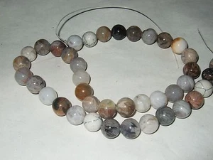 - Hartsteine gelocht - Achat Crazy Kugel 10 mm 5 Stück - Bild 1 von 1