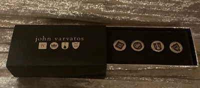 JOHN VARVATOS Signature Cufflinks - Limited Editions - New W Box! - Image 1 of 4