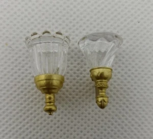 Calico Critter Red Roof Country Cottage Replacement LIGHT COVERS FIXTURES 2 pcs - Picture 1 of 12