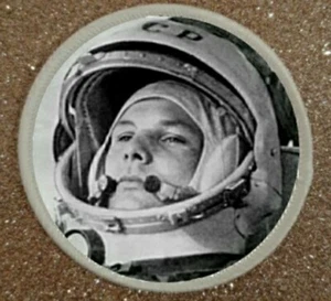Yuri Gagarin First Space Astronaut 7" Iron / Sew On Sublimation Patch Badge - Picture 1 of 1