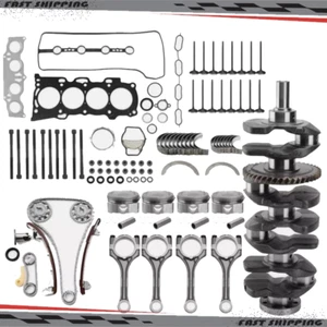 Fits Toyota 2AZ-FE 2.4L Engine Overhaul Rebuild Kit&Crankshaft Rods Timing Kit - Picture 1 of 9