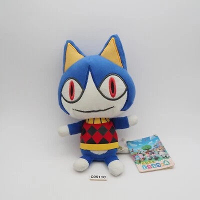 Animal Crossing C0511C Rover Cat Sanei 2012 7" TAG Plush Toy Doll japan - Image 1 of 4