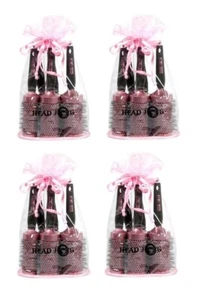 Head Jog Pink Radial Hair Brush Set Pack of 4 - Picture 1 of 2