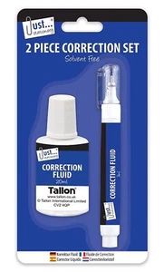 KIT DE CORRECCIÓN DE ESCRITURA LÁPIZ RATÓN FLUIDO OFICINA BORRADOR TRABAJO HOGAR OFICINA - JUEGO DE 2 - Imagen 1 de 1