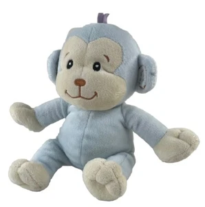 Koala Baby Blue Monkey Plush Rattle Crinkle Ears 9” Stuffed Animal Lovey - Picture 1 of 8