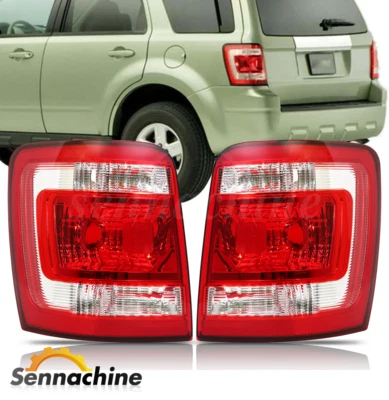 Tail Light For 2008-2012 Ford Escape Left and Right Tail Lamps Rear Brake Lamps - Image 1 of 4
