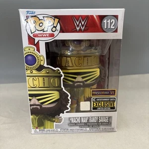 Funko Pop! WWE "Macho Man" Randy Savage #112 Entertainment Earth Exclusive mit Pro - Bild 1 von 6