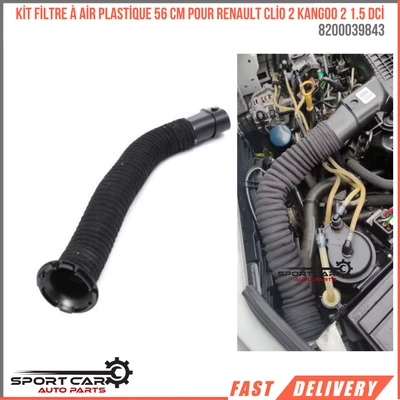 56cm Plastic Air Filter Kit for Renault Clio 2 Kangoo 2 1.5 Dci 8200039843 - Image 1 of 4